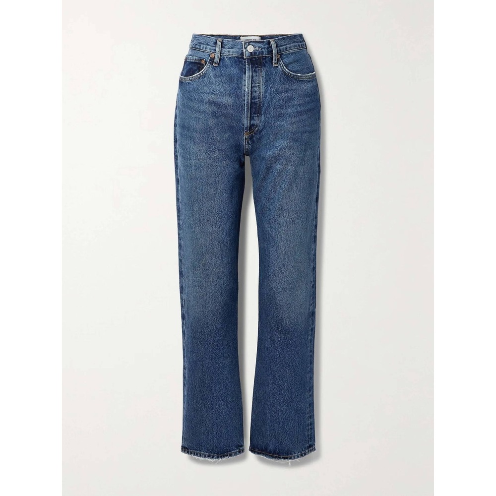 AGOLDE 90s Pinch Waist High Rise Straight Leg Jeans Organic Cotton A154F-1141